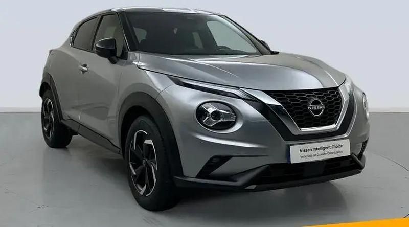 Usado Nissan Juke N-Connecta 114 CV (83 kW) 2024 Diamond silver (metalizado) SUV