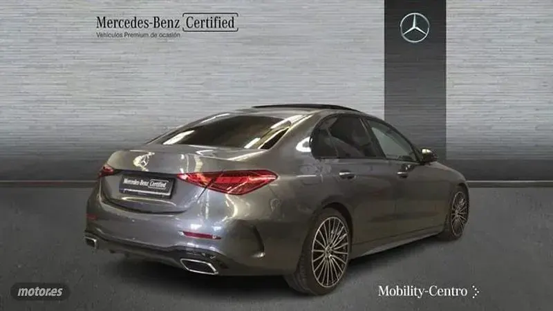 Usado Mercedes C200 163 CV (119 kW) 2023 Gris Berlina