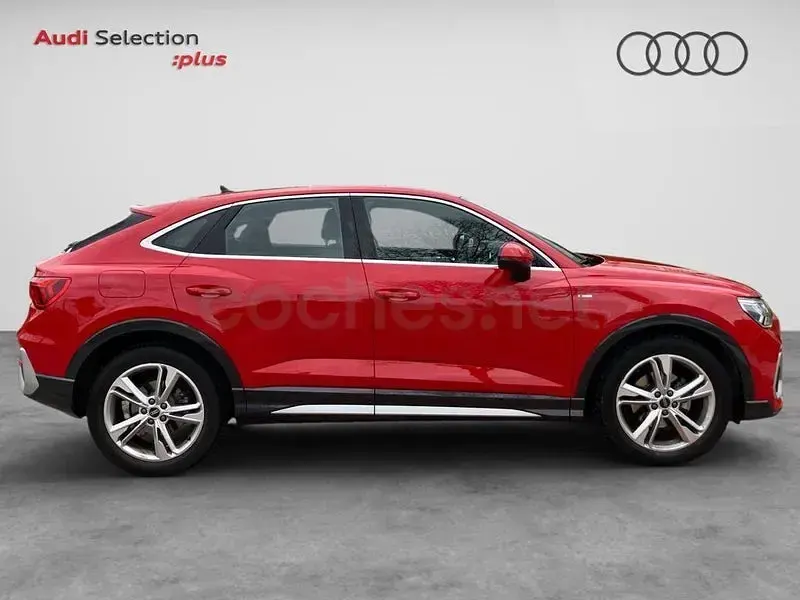 Usado Audi Q3 Sportback S-Line 150 CV (110 kW) 2021 Rojo SUV