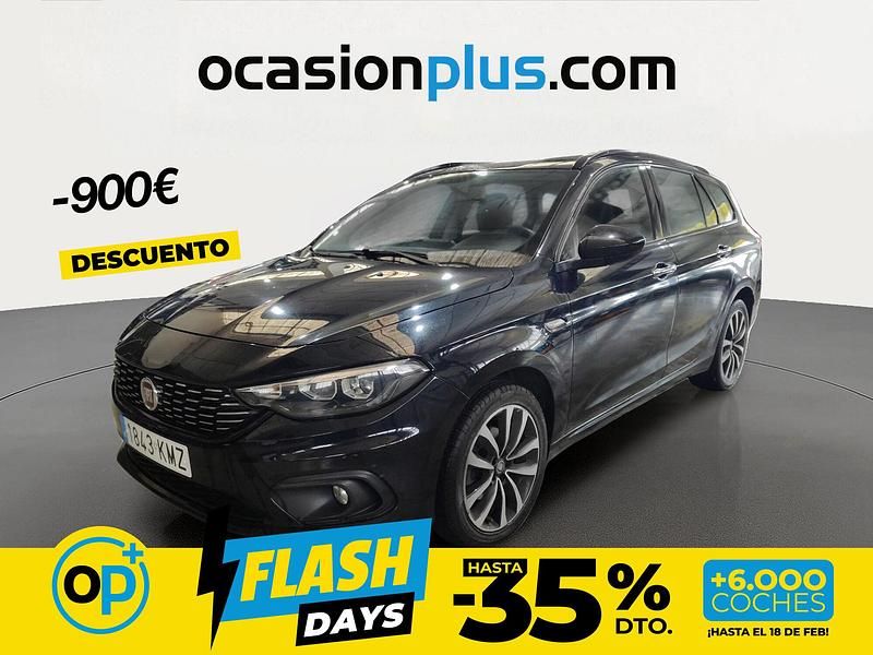 Negro Usado 2018 Fiat Tipo Lounge Familiar | 9900 € (Precio justo) - Imagen 1/4