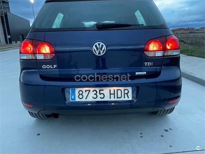 Usado VW Golf VI Sport 105 CV (77 kW) 2011 Azul Utilitario