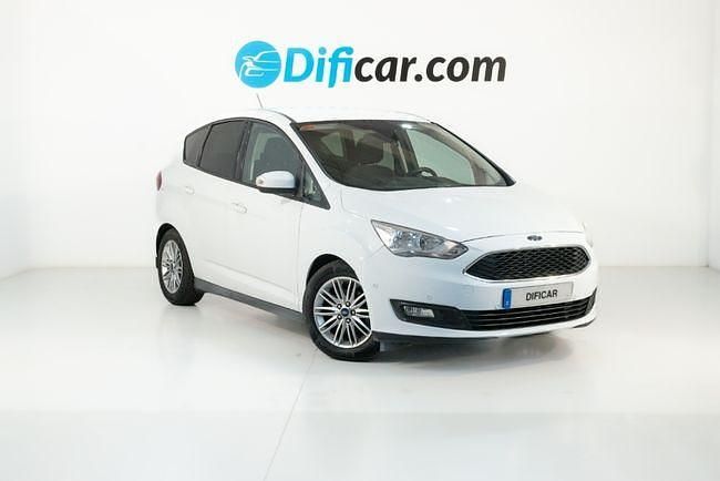 Usado Ford C-MAX Titanium 126 CV (92 kW) 2017 Blanco Monovolumen