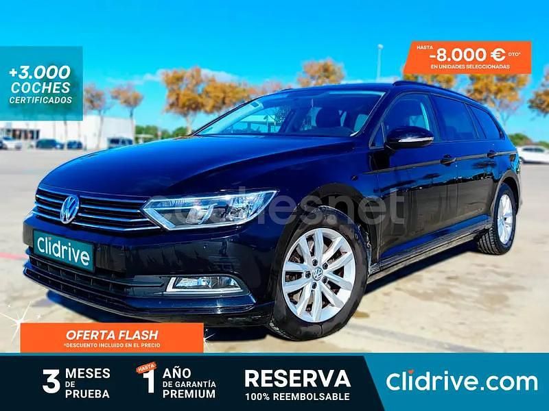 Usado VW Passat 120 CV (88 kW) 2016 Negro Familiar