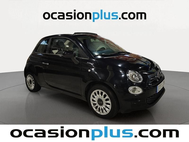 Usado Fiat 500C Dolcevita 71 CV (52 kW) 2022 Negro Descapotable