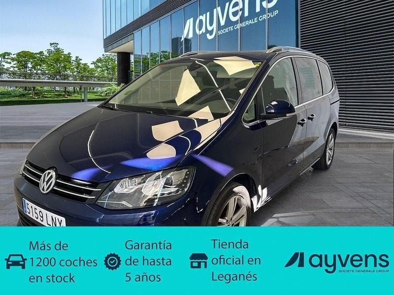 Usado VW Sharan Advance 150 CV (110 kW) 2021 Azul Monovolumen
