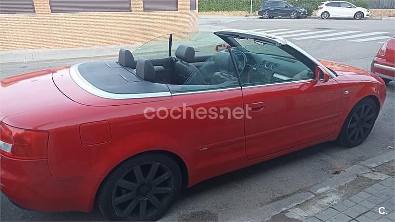 Usado Audi A4 Cabriolet S-Line 163 CV (119 kW) 2005 Rojo Descapotable