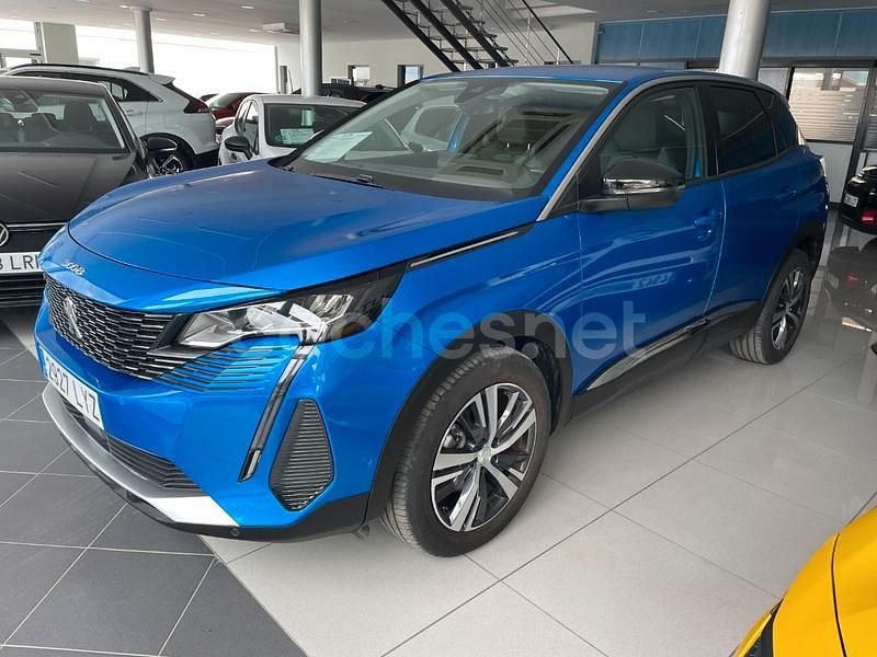 Azul Usado 2022 Peugeot 3008 Allure SUV | 20.900 € (Precio justo) - Imagen 1/4