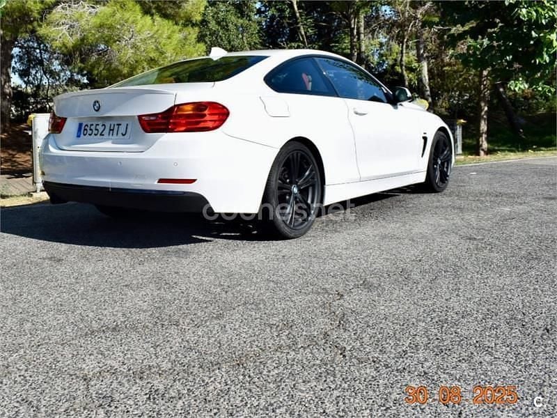 Usado BMW 420 190 CV (139 kW) 2014 Blanco Coupe