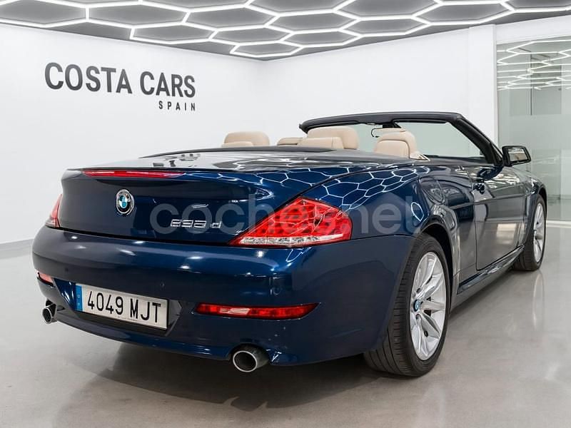 Usado BMW 635 Cabriolet Comfort Edition 286 CV (210 kW) 2010 Azul Descapotable