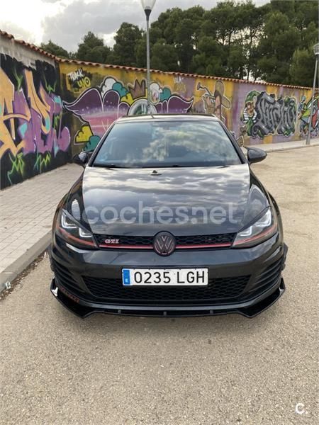 Negro Usado 2014 VW Golf VII GTI Berlina | 17.500 € (Precio justo) - Imagen 1/4