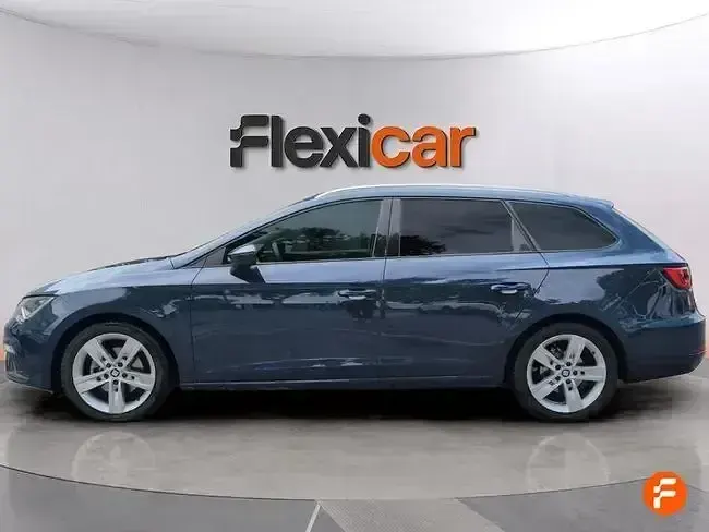 Usado Seat Leon FR 150 CV (110 kW) 2017 Azul