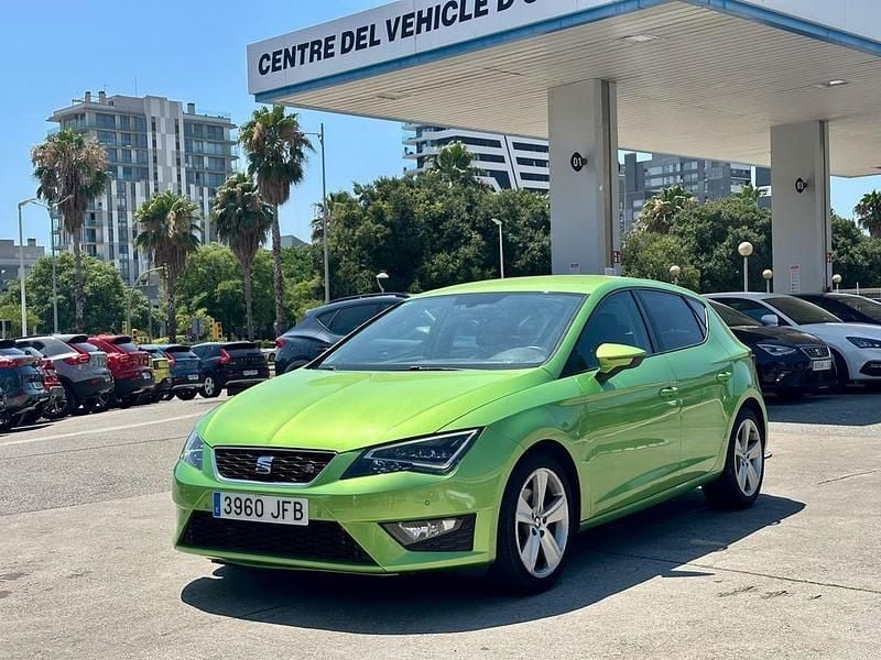Verde Usado 2015 Seat Leon FR Utilitario | 13.900 € (Buen precio) - Imagen 1/4