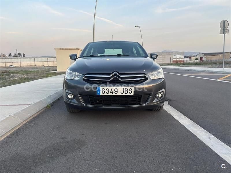 Usado Citroën C-Elysee I Exclusive 72 CV (52 kW) 2014 Gris / plata Berlina