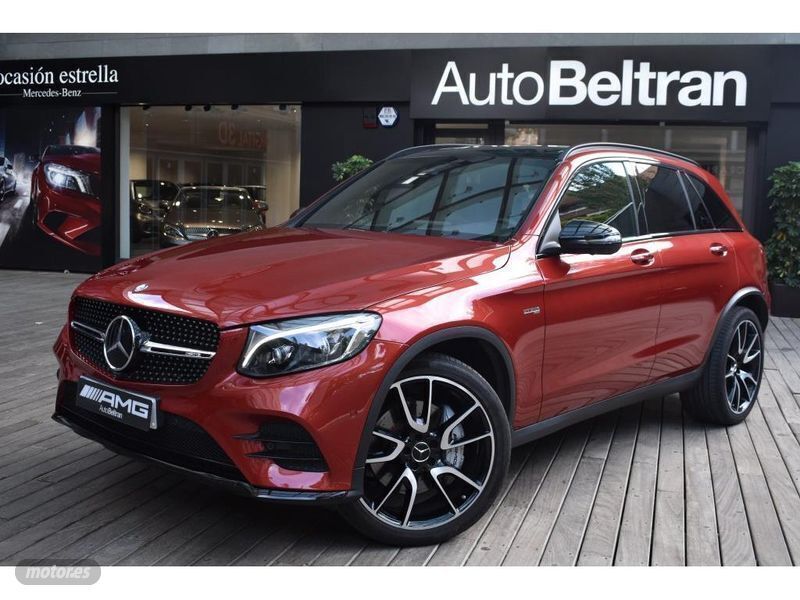 Usado Mercedes GLC43 AMG AMG 367 CV (269 kW) 2017 Rojo SUV