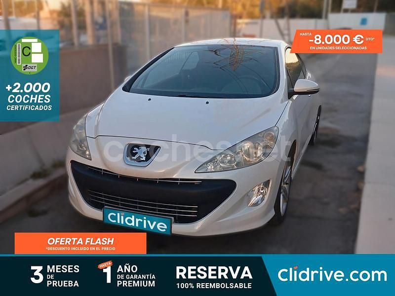 Blanco Usado 2010 Peugeot 308 CC Sport Descapotable | 5890 € (Precio justo) - Imagen 1/3