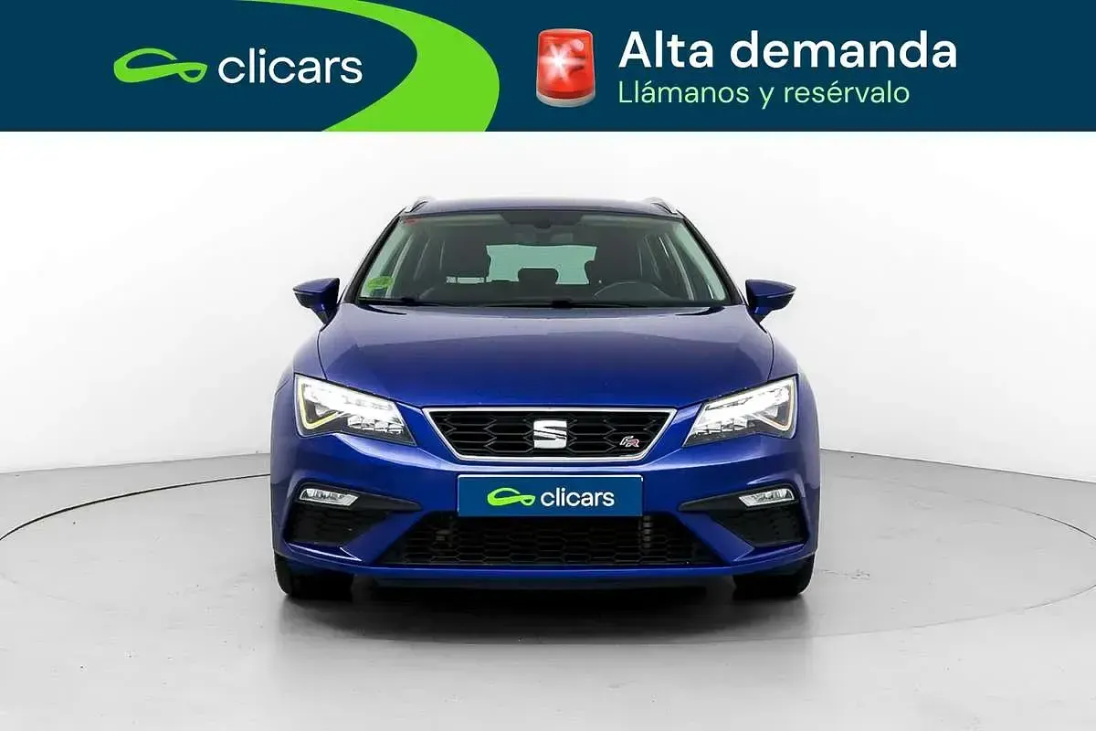 Usado Seat Leon ST FR 150 CV (110 kW) 2017 Azul Familiar