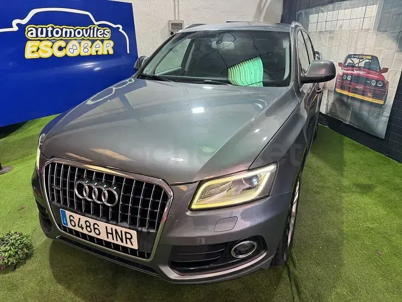 Usado Audi Q5 Ambition 177 CV (130 kW) 2013 Gris / plata SUV