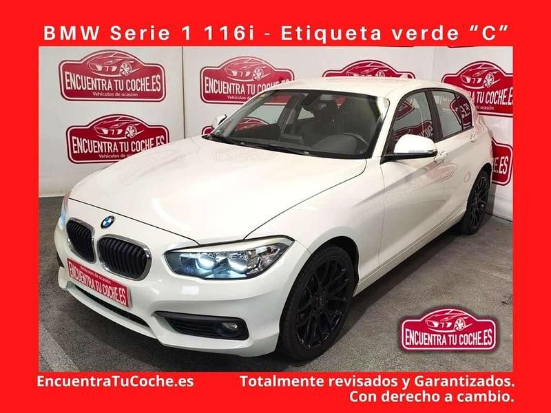 Usado BMW 116 Advantage 116 CV (85 kW) 2015 Blanco Utilitario