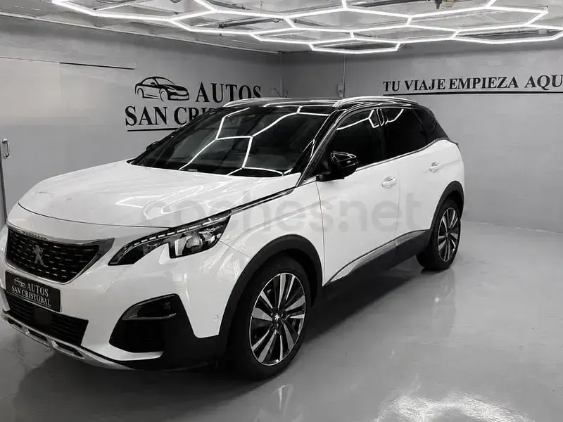 Usado Peugeot 3008 GT-line 130 CV (95 kW) 2020 Blanco SUV