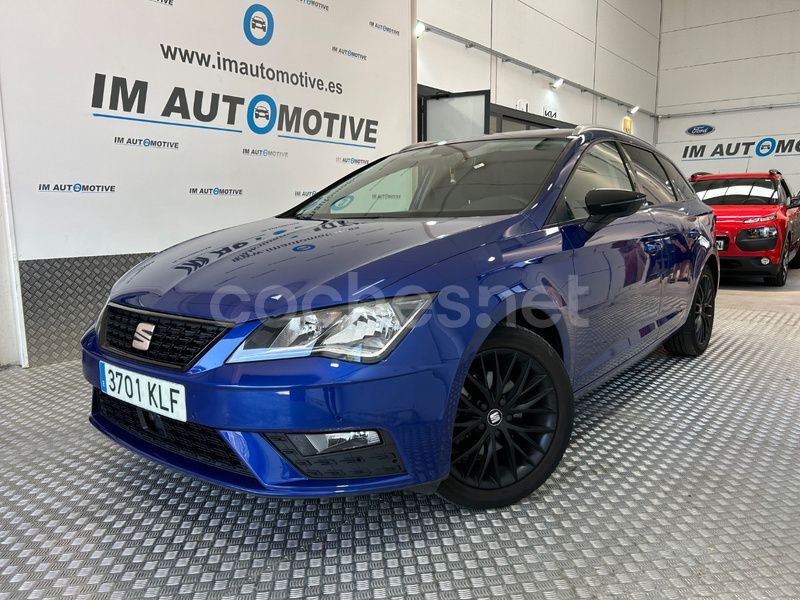 Azul Usado 2018 Seat Leon Style Familiar | 13.990 € (Un poco caro) - Imagen 1/4