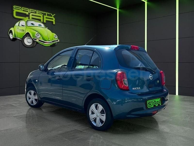 Usado Nissan Micra Acenta 80 CV (58 kW) 2015 Verde Utilitario