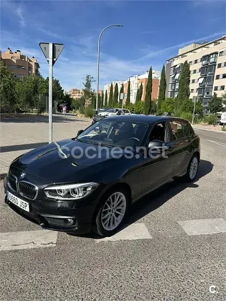 Usado BMW 116 Efficient Dynamics 116 CV (85 kW) 2016 Negro Utilitario