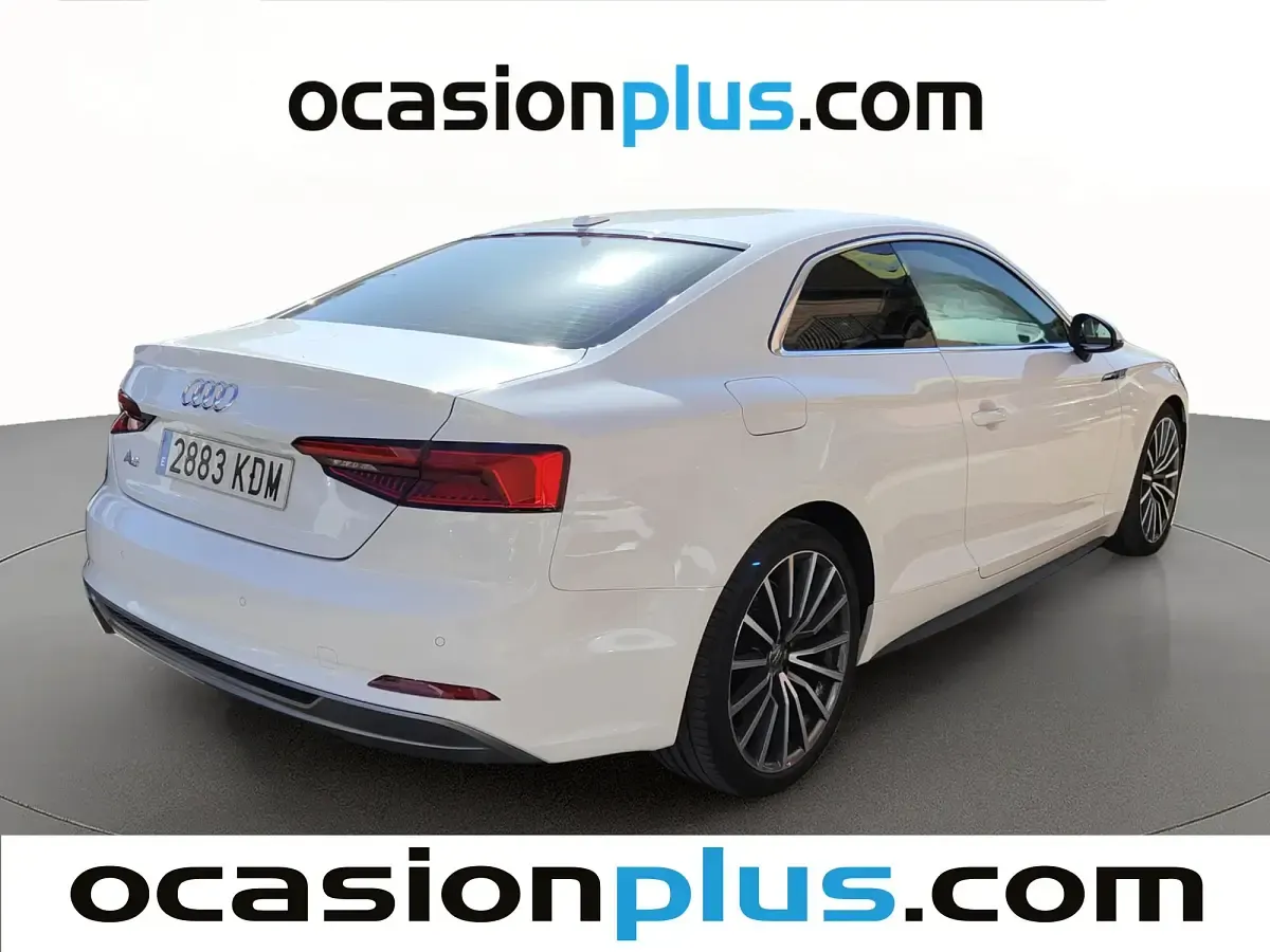 Usado Audi A5 S-Line 190 CV (139 kW) 2017 Blanco Coupe