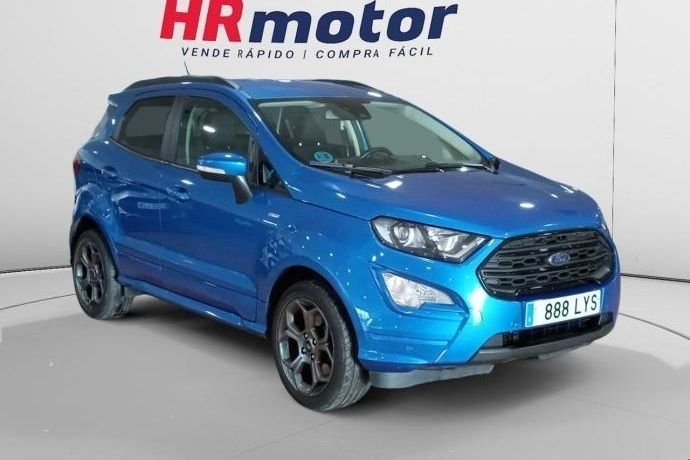Azul Usado 2022 Ford Ecosport ST-Line SUV | 14.910 € (Precio justo) - Imagen 1/4