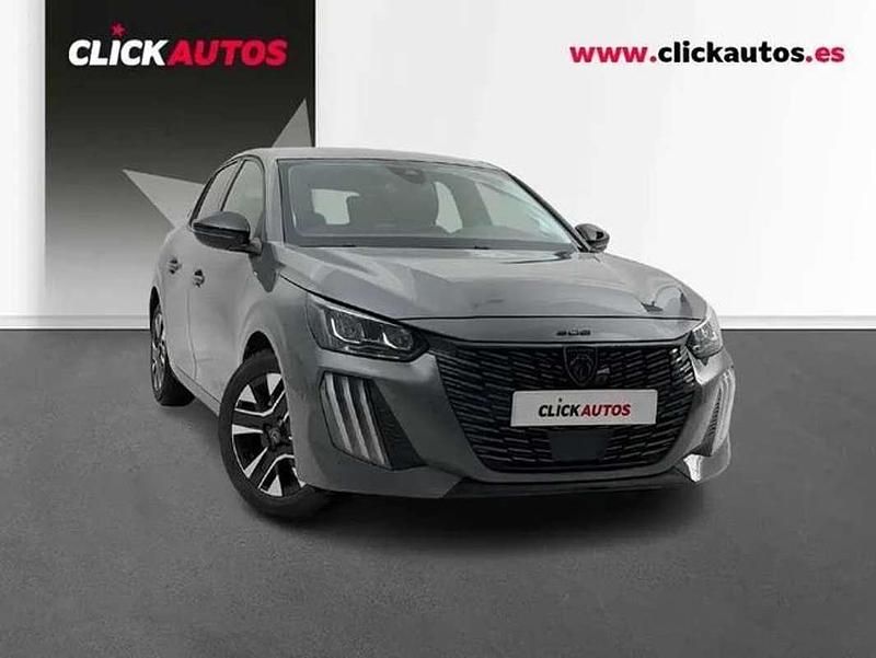 Usado Peugeot 208 Allure 101 CV (74 kW) 2025 Gris Utilitario
