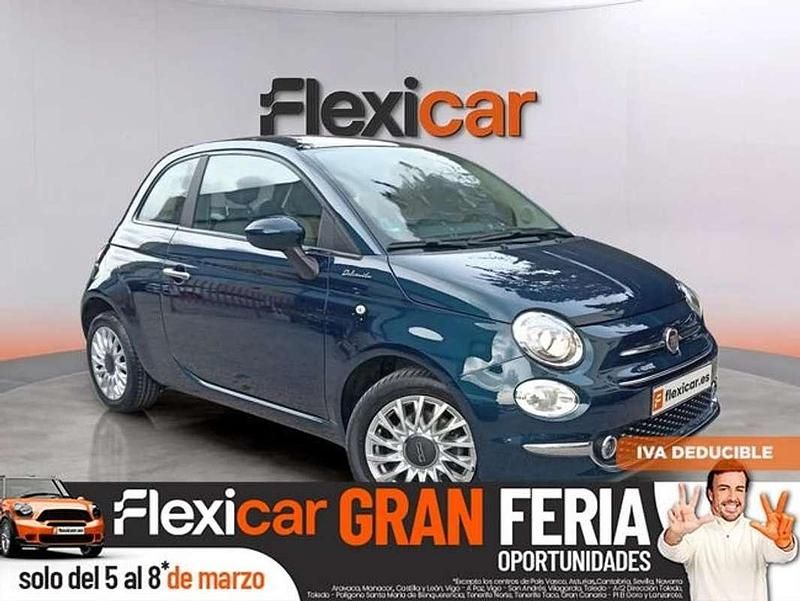 Usado Fiat 500 Dolcevita 71 CV (52 kW) 2022 Azul Berlina