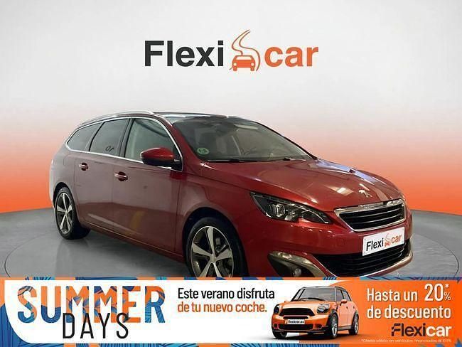 Rojo Usado 2016 Peugeot 308 Allure Familiar | 11.490 € (Precio justo) - Imagen 1/4