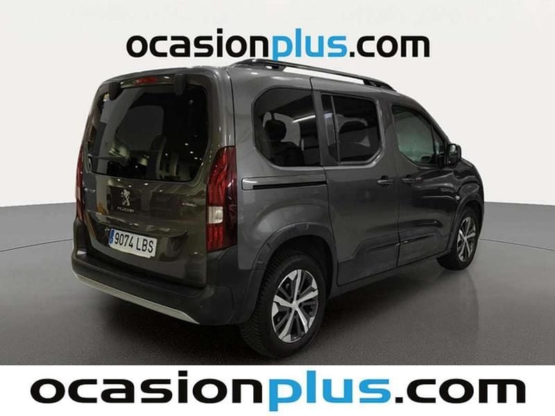 Usado Peugeot Rifter GT-line 99 CV (72 kW) 2019 Plateado Monovolumen