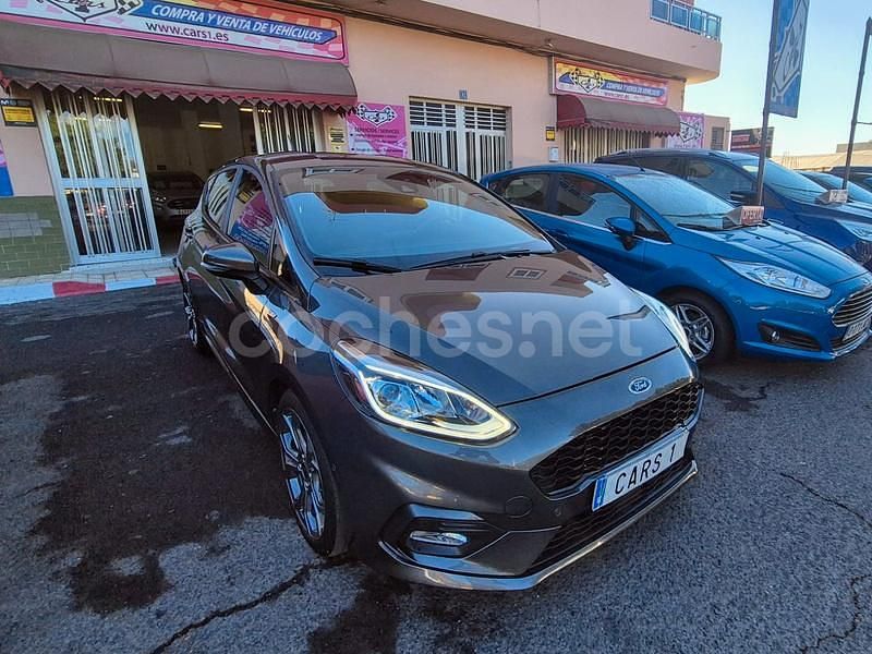 Gris / plata Usado 2021 Ford Fiesta ST-Line Utilitario | 13.990 € (Precio justo) - Imagen 1/4