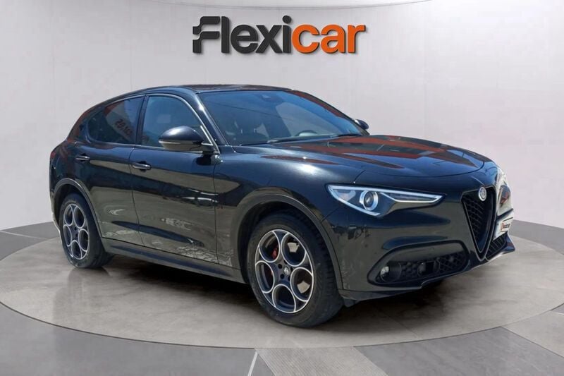 Gris Usado 2022 Alfa Romeo Stelvio Sprint SUV | 24.990 € (Super precio) - Imagen 1/4
