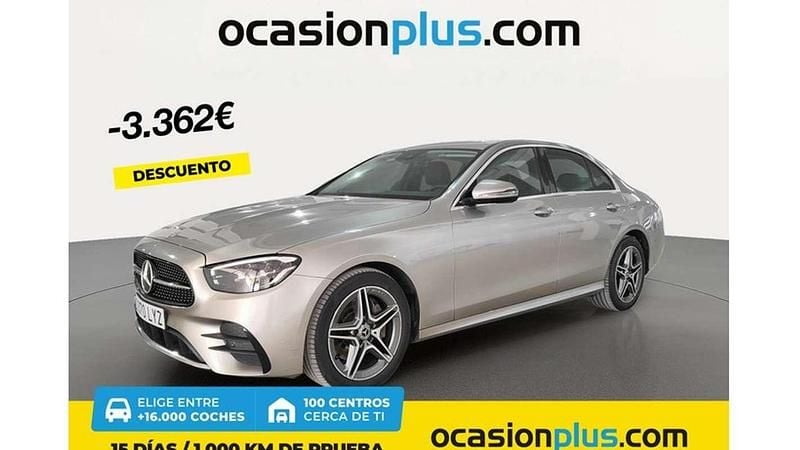 Gris Usado 2022 Mercedes E220 Berlina | 33.628 € (Buen precio) - Imagen 1/4