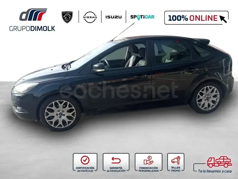 Usado Ford Focus Trend 115 CV (84 kW) 2009 Negro Berlina