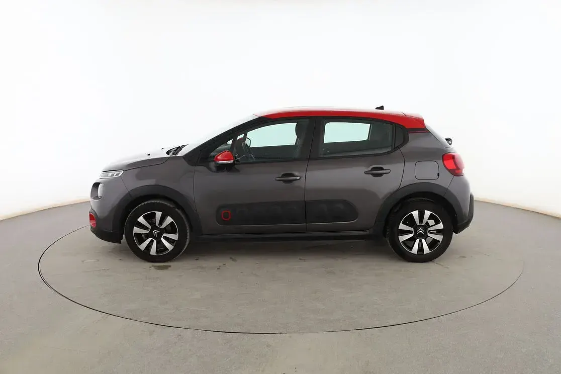 Usado Citroën C3 Feel 82 CV (60 kW) 2019 Gris Utilitario