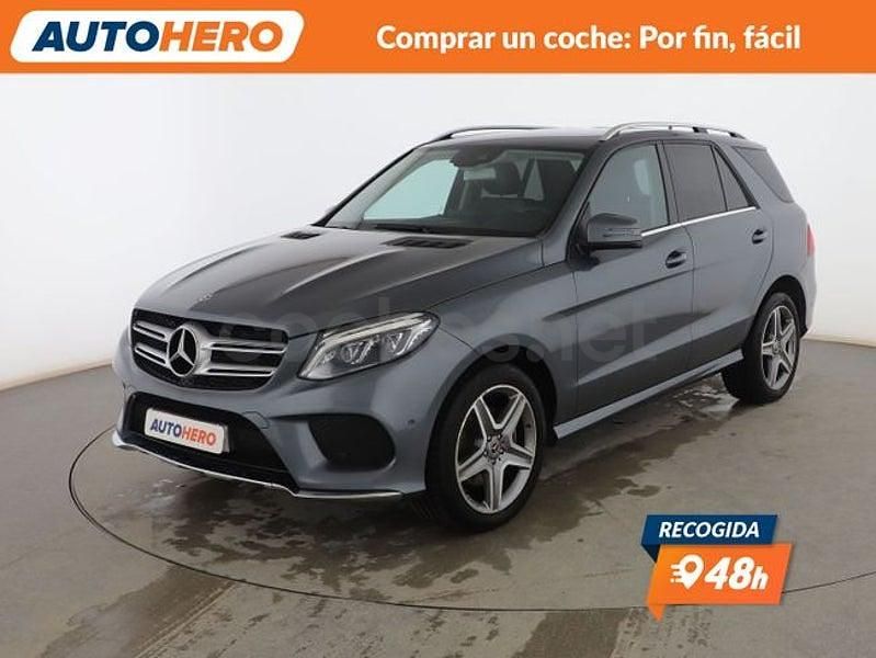 Usado Mercedes GLE250 AMG line 205 CV (150 kW) 2018 Gris / plata SUV