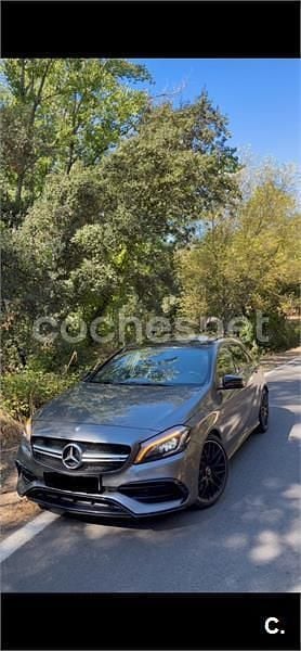 Gris / plata Usado 2015 Mercedes A45 AMG Berlina | 24.500 € (Super precio) - Imagen 1/4