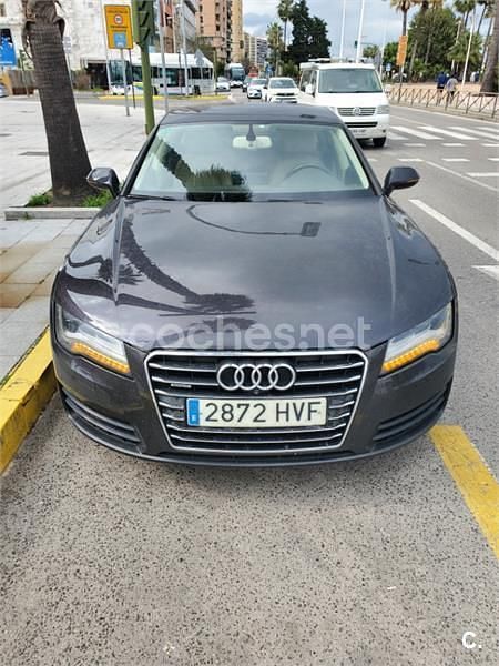 Usado Audi A7 Sportback 313 CV (230 kW) 2014 Negro Utilitario