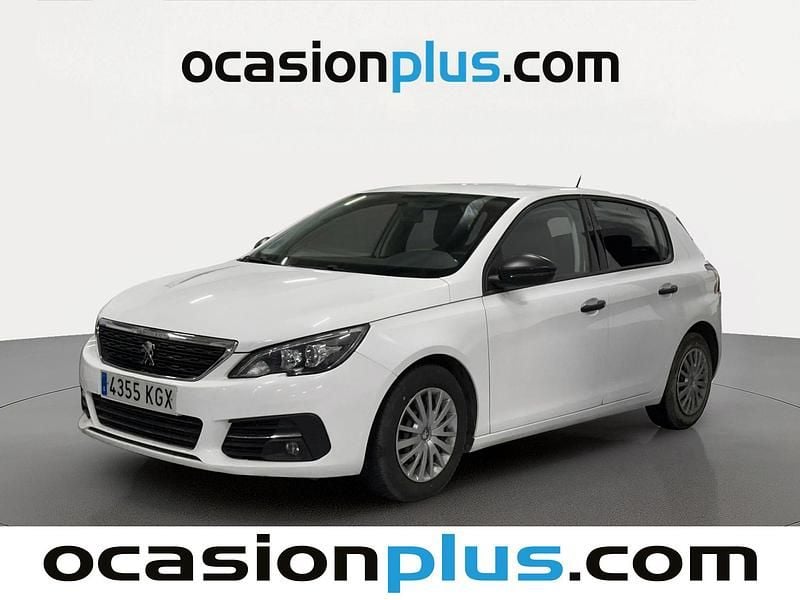 Usado Peugeot 308 Access 100 CV (73 kW) 2018 Blanco Utilitario