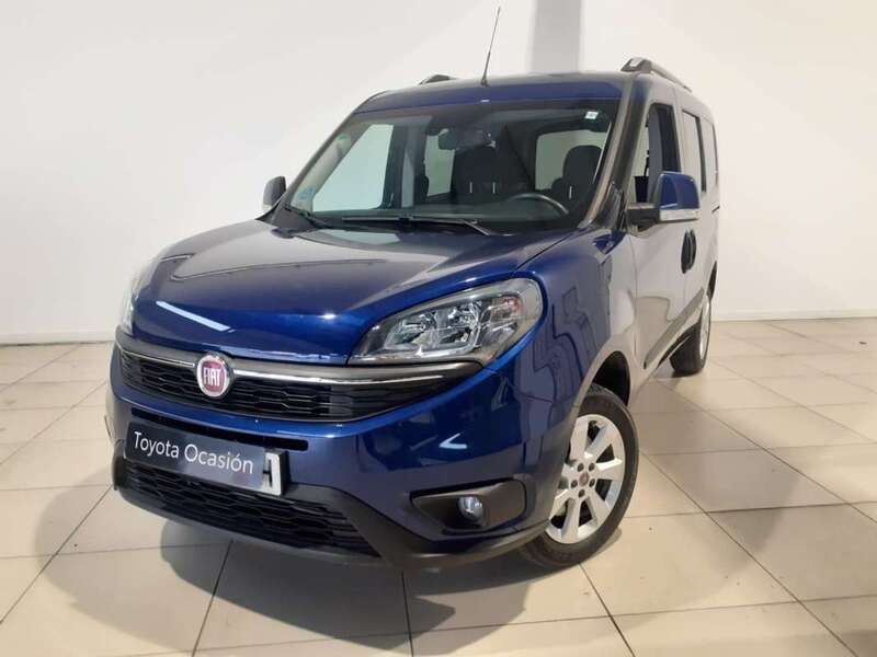 Azul Usado 2019 Fiat Doblò Easy Monovolumen | 18.900 € - Imagen 1/4