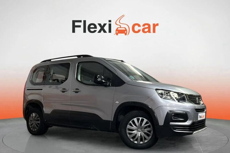 Gris Usado 2023 Peugeot Rifter GT Monovolumen | 16.190 € (Super precio) - Imagen 1/4