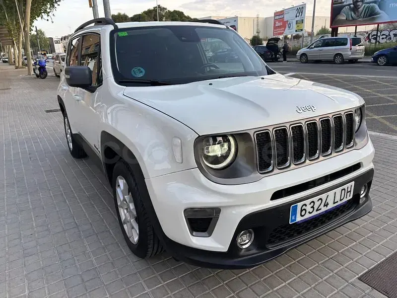 Usado Jeep Renegade Limited 120 CV (88 kW) 2019 Blanco SUV