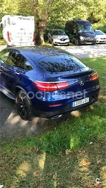 Usado Mercedes GLC220 194 CV (142 kW) 2019 Azul SUV