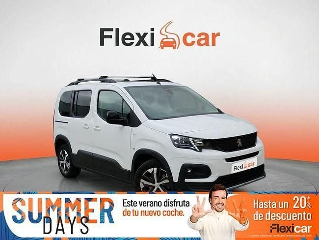 Blanco Usado 2022 Peugeot Rifter GT Monovolumen | 24.290 € (Un poco caro) - Imagen 1/4