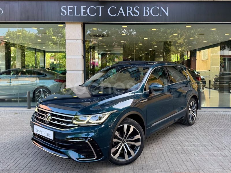 Azul Usado 2021 VW Tiguan R-line SUV | 31.900 € (Un poco caro) - Imagen 1/4