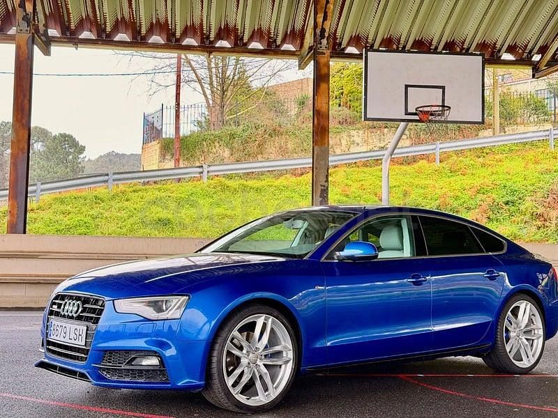 Usado Audi A5 Sportback Ambiente 190 CV (139 kW) 2017 Azul Utilitario