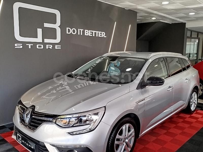 Gris / plata Usado 2020 Renault Mégane GrandTour LIMITED Familiar | 16.700 € (Precio justo) - Imagen 1/4