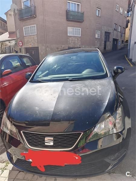 Usado Seat Ibiza Reference 90 CV (66 kW) 2015 Negro Berlina